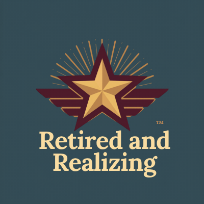 Retired and Realizing Logo
