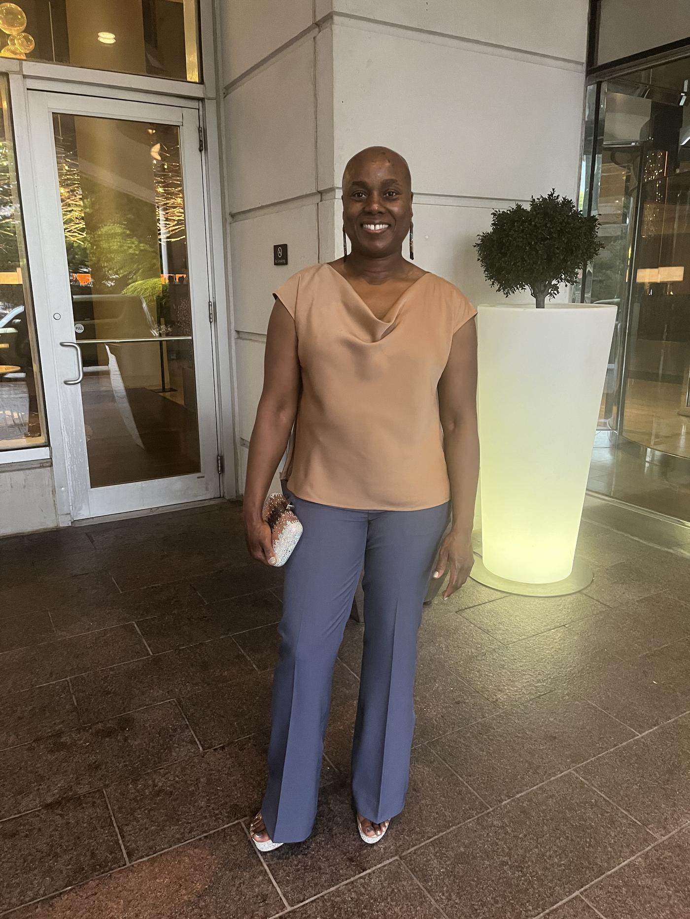 Geezell at the Diana Ross concert